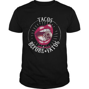 Tacos Latina Orgullo Before Vatos Shirt